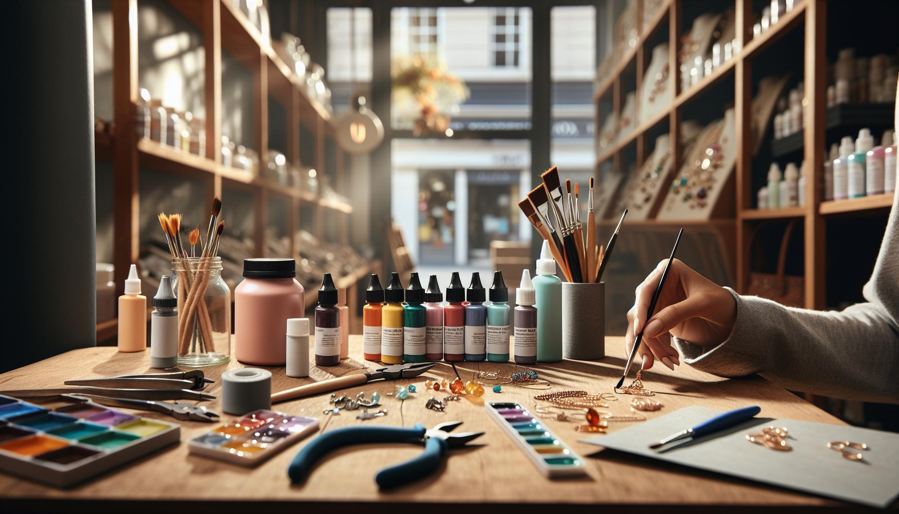 Where to Buy Acrylic Paint for Jewelry Crafts