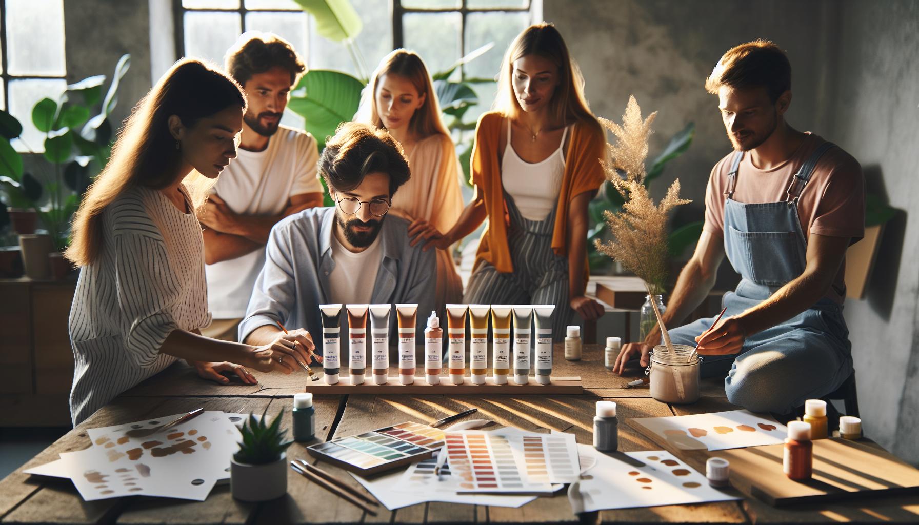 Choosing Non-Toxic Acrylic Paint Options