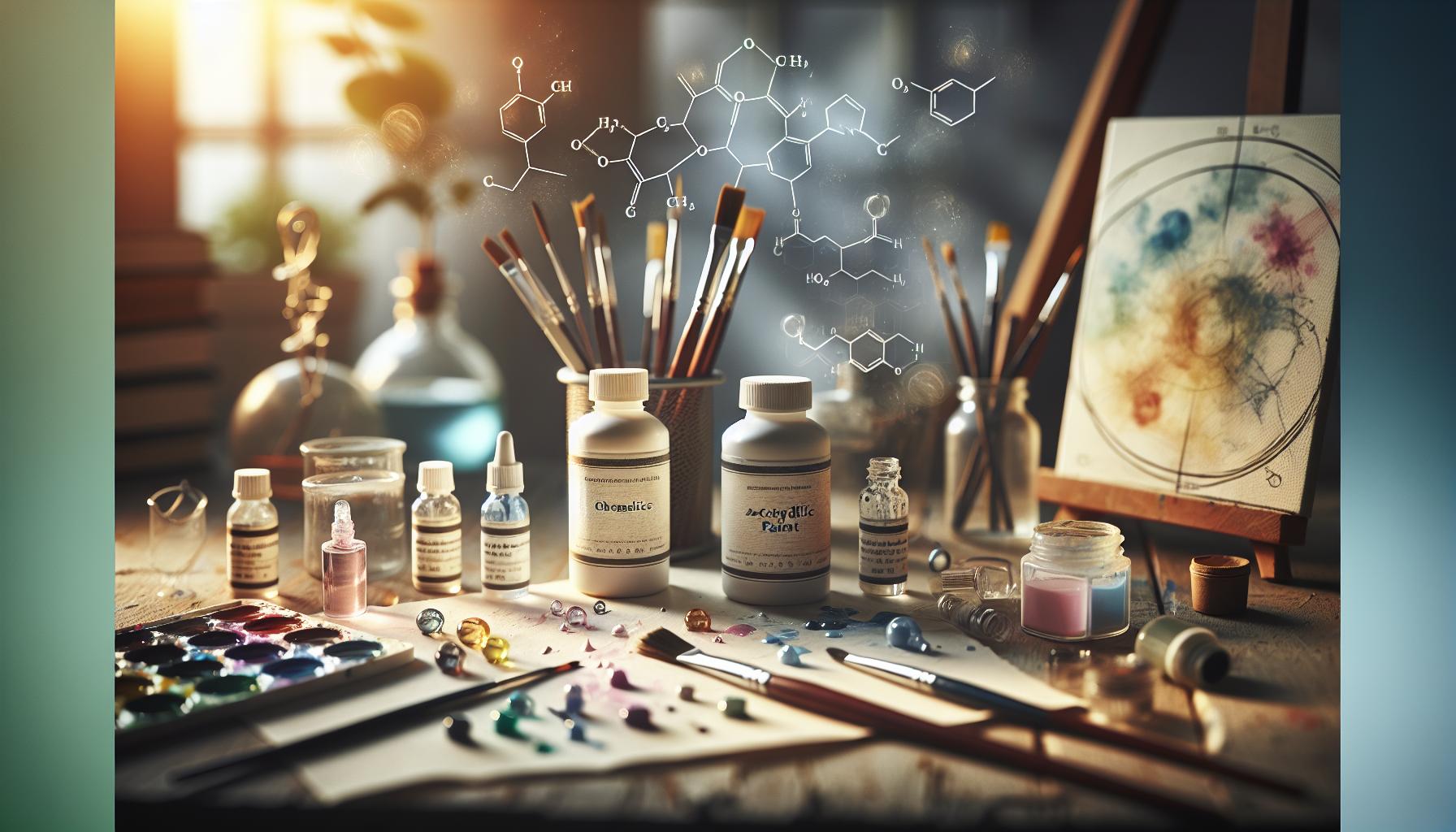 Chemical Composition of Acrylic Paint