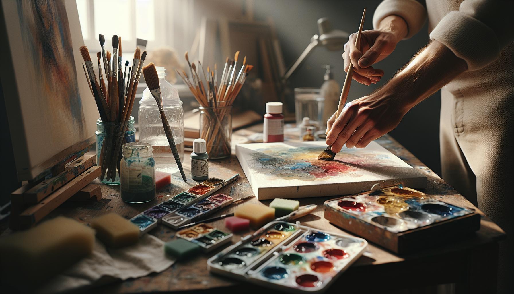 How to Blend Acrylics for Gorgeous Jewelry Box Color Effects 1 Essential Tools for Blending Acrylics Effectively